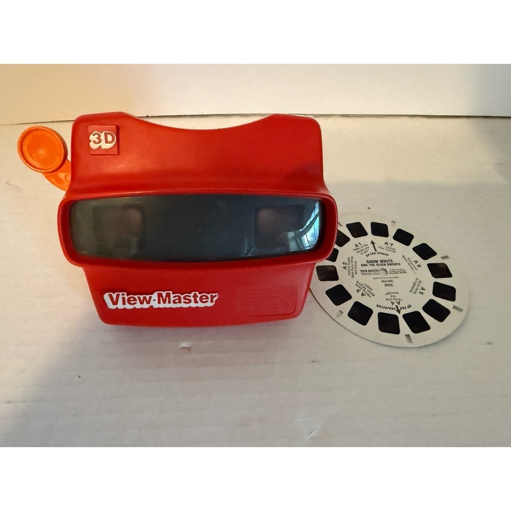 Vintage View Master Disney W/ Snow White And  The Seven Dwarves
